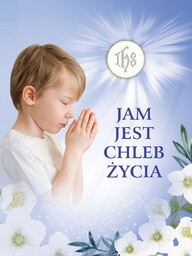 Baner na Pierwszą Komunię Świętą "Jam jest chleb