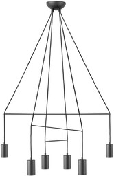 Lampa wisząca IMBRIA BLACK VI nowość Nowodvorski 9677