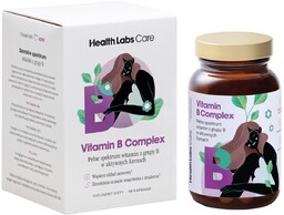 Health Labs Care, Suplement Diety Vitamin B Complex,