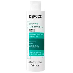 Vichy Dercos Oil Correct Szampon normalizujący sebum, 200