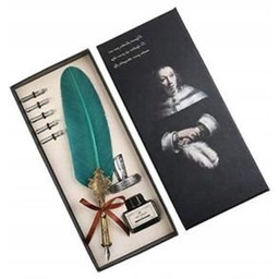 Pióro Do Kaligrafii Pisania Gęsie + Zestaw 5