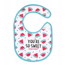 CANPOL BABIES Śliniak nieprzemakalny z frotte SO COOL