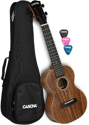 Cascha HH 2310 Acacia All Solid Ukulele Koncertowe