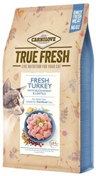 CARNILOVE Cat True Fresh Turkey 4,8 kg