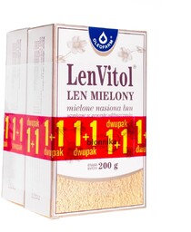 Len mielony LenVitol, 200 g + 200 g