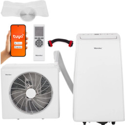 Klimatyzator przenośny z Wi-Fi 3500W do 40m 4