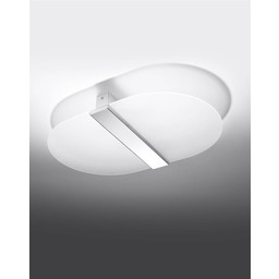 Sollux Lighting Plafon SALIA SL.1005 owalny szkło