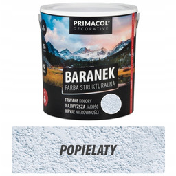 Primacol Farba Strukturalna "baranek" Popielaty 5 L