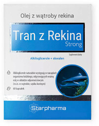 Tran z rekina Strong 60 kapsułek Starpharma