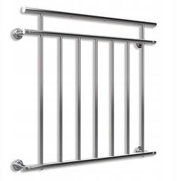 Balkon Francuski Balustrada 90X100 Stal Nierdzewna
