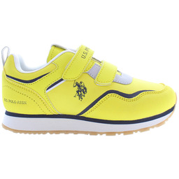 US POLO NAJLEPSZA CENA OBUWIE SPORTOWE DZIECIĘCE ŻÓŁTE