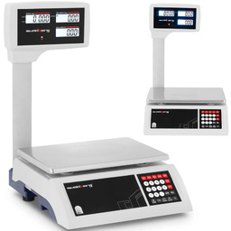 Waga kontrolna stołowa sklepowa magazynowa LCD 30kg /