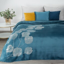 Eurofirany Koc narzuta z mikrofibry 150x200 Ginko 2