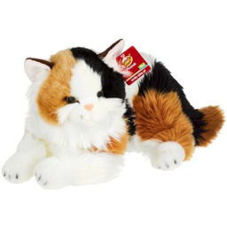 SMILY PLAY Maskotka Fluffy Fam Kot Calico 95045G