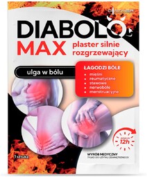 Diather DIABOLO MAX plaster silnie rozgrzewający - 40