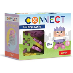 Trefl - Connect: Klocki Zestaw Pocket Girl, Zoe