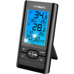 STACJA POGODOWA POGODY METEO z DCF HYUNDAI 1070