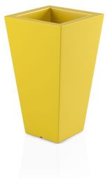 Donica Slim Line S żółta 70 cm