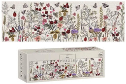 Puzzle panorama 1000 Flowers 1 - INTERDRUK