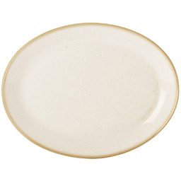 PORLAND Talerz owalny SAND, 31 x 24 cm