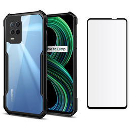 Etui Beetle + Szkło Ochronne do Realme 8