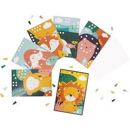 Janod - Moje pierwsze drewniane mozaiki - zabawka