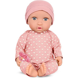 LullaBaby Realistyczna lalka niemowlęca 35 cm, jasna karnacja