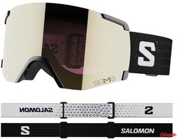 Salomon Gogle narciarskie S/View Sigma Bk/Sol Black Gold