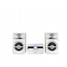 Wieża stereo Hifi Panasonic SC-UX102E-K biała 300W CD