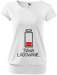 Koszulka ciążowa Przyszła Mama - Ciąża trwa ładowanie...