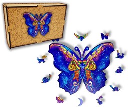 Puzzle Drewniane dla dzieci i dorosłych Motyl 2