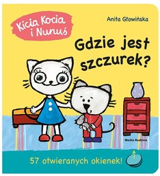 Książeczka Kicia Kocia i Nunuś Gdzie jest szczurek?