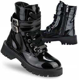 Botki zimowe Dziecięce glany KK374131 Big Star 28