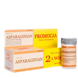 Asparaginian Magnezu Potasu, 100 tabletek