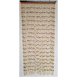 Zasłona Drzwiowa Z Koralików Bambusowych 90x200 B4