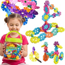 WOOPIE Klocki Konstrukcyjne Wafle Jeżyki w Tubie 206