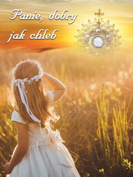 Baner na Pierwszą Komunię Świętą "Panie, dobry jak