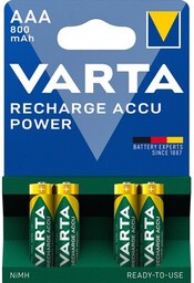 VARTA Akumulatorki AAA 800 mAh (4 szt.)
