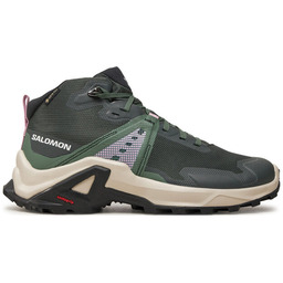 Trekkingi Salomon X Raise Mid Gore-Tex L47458100 Zielony