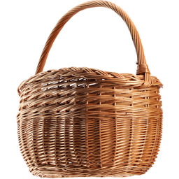 Kosz wiklinowy Anfo 25 x 44 cm, naturalny