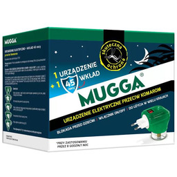 Elektrofumigator Mugga z wkładem 45 nocy 35 ml