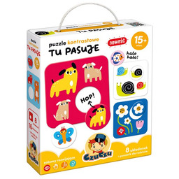 CzuCzu Puzzle kontrastowe tu pasuje