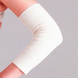 Czsalus Opaski rozgrzewające z wełną Angory - łokcie
