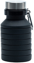 Składany bidon sportowy Makalu 550ml, czarny