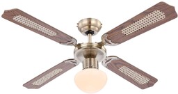 LAMPOWENTYLATOR sufitowy CHAMPION 0309 Globo metalowa OPRAWA plafon