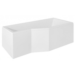 Besco Integra 170x75cm wanna asymetryczna prawa + obudowa