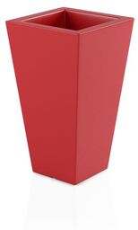 Donica Slim Line S czerwona 70 cm