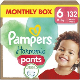 Pampers Harmonie Pantsy rozmiar 6, 132 pieluszki, 15kg+,