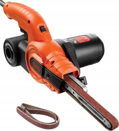 Black Decker Szlifierka palcowa taśmowa 350W 13x451mm pilnik