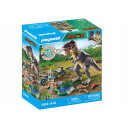 Tytuł: Playmobil Dinos W Poszukiwaniu T-Rexa Motocykl Dinozaur